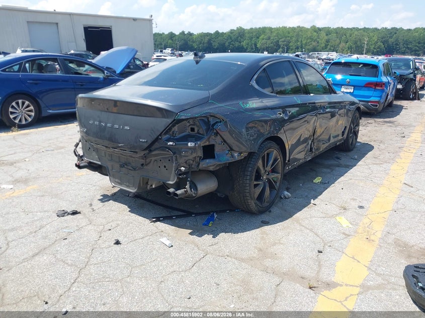 Vin: kmtg54te2nu088548, lot: 46314783, genesis g70 3.3t rwd 20224