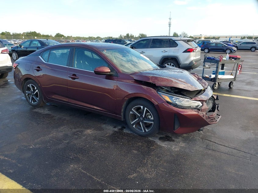 Vin: 3n1ab8cv3ry334257, lot: 46314790, nissan sentra sv xtronic cvt 2024 img_1