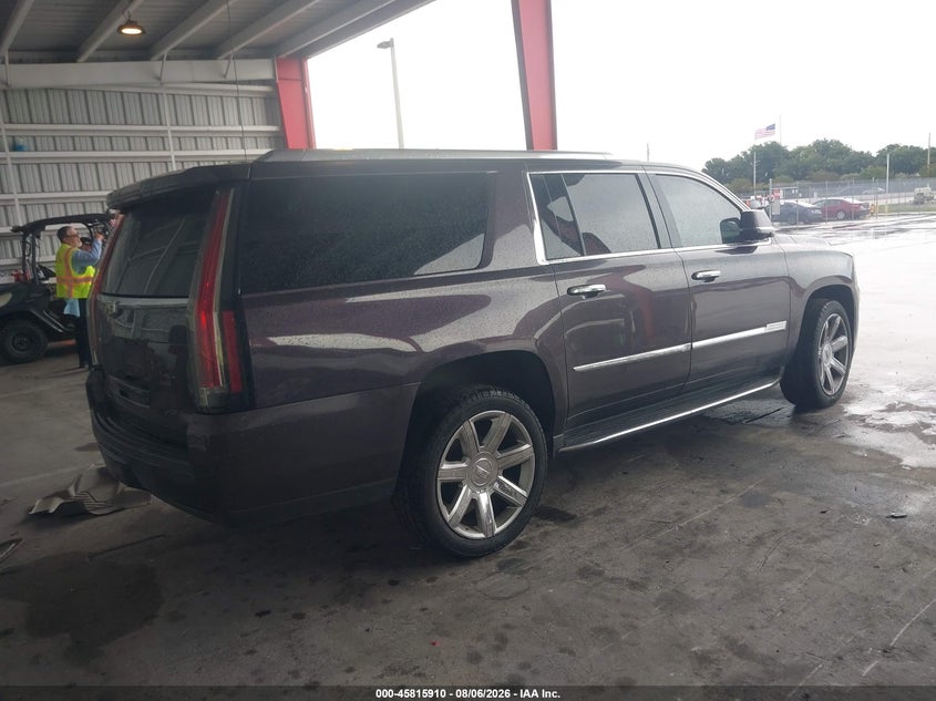Vin: 1gys4hkj9gr393756, lot: 46314791, cadillac escalade esv luxury collection 20164