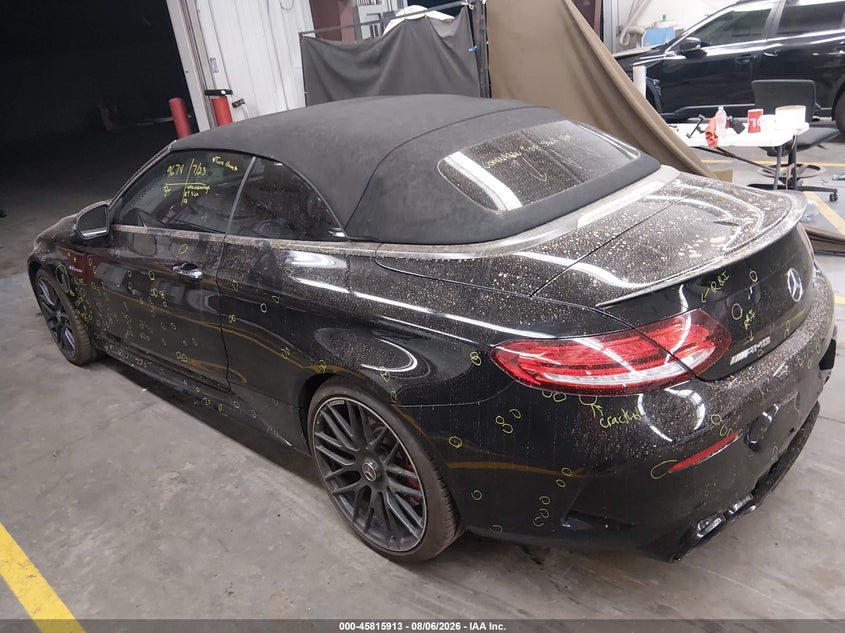 Vin: wddwk8hb4kf858442, lot: 46314794, mercedes-benz amg c 63 s 20193