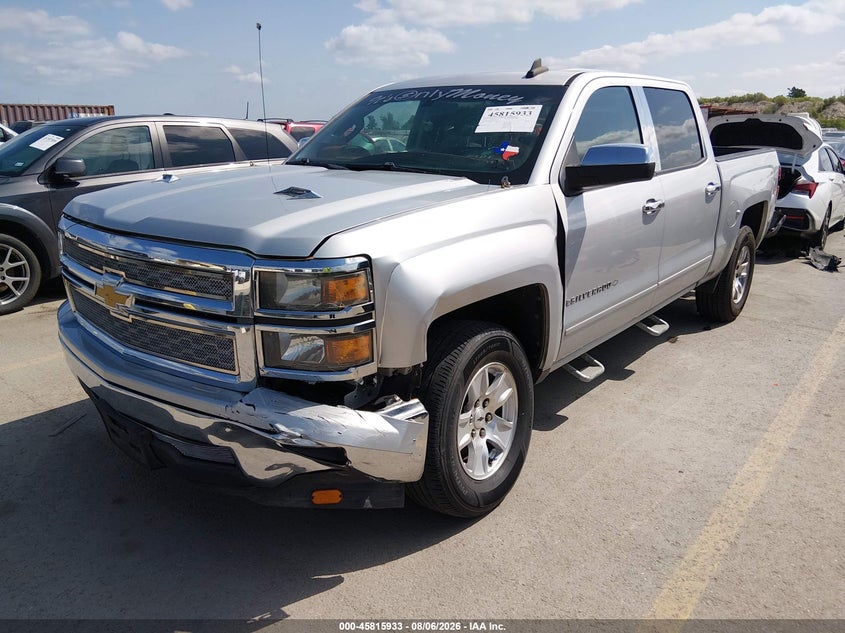 Vin: 3gcpcrec9fg487054, lot: 46314814, chevrolet silverado 1500 lt 20152