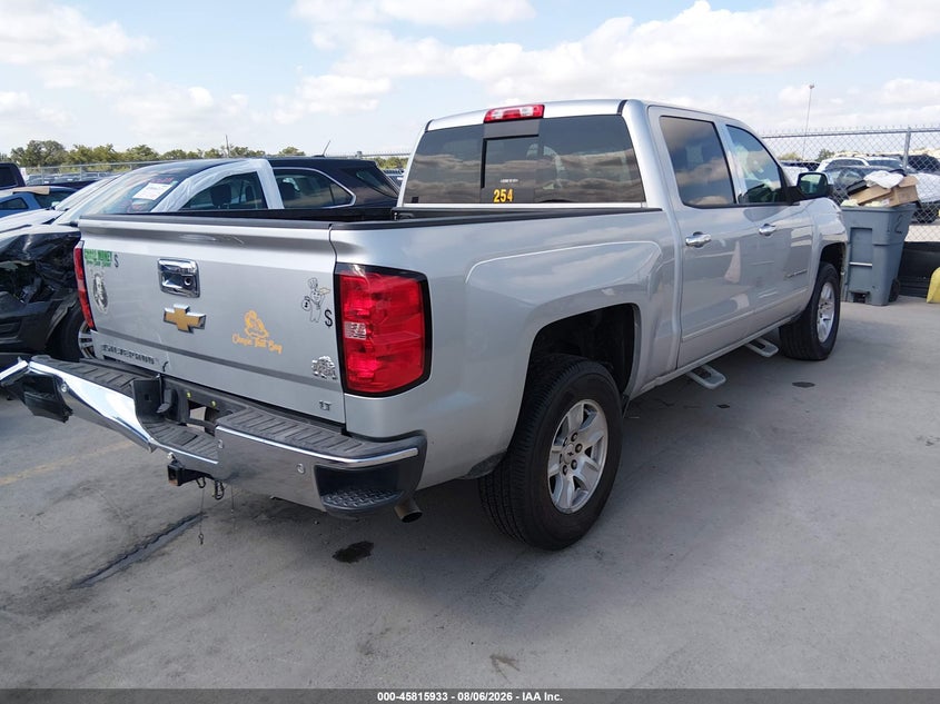 Vin: 3gcpcrec9fg487054, lot: 46314814, chevrolet silverado 1500 lt 20154