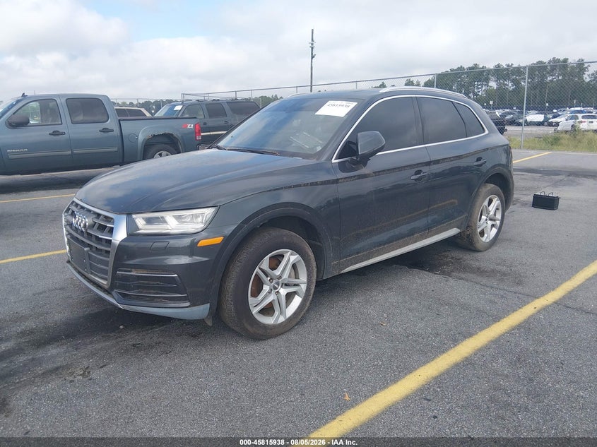 Vin: wa1bnafy7j2016774, lot: 46314819, audi q5 2.0t premium/2.0t tech premium 20182