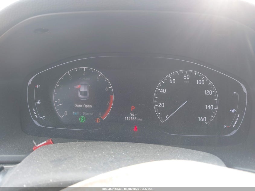 2018 HONDA ACCORD auction photo 7