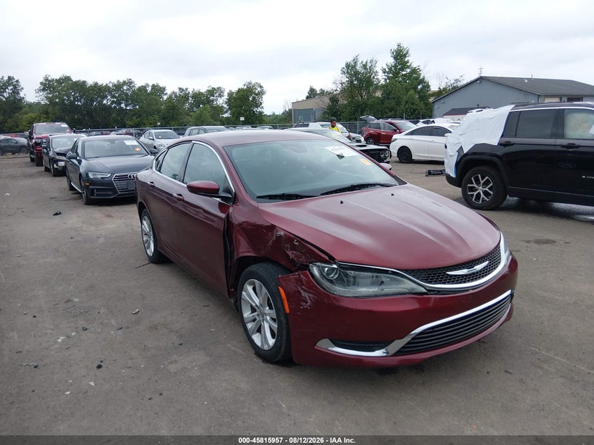 2016 CHRYSLER 200 LIMITED PLATINUM