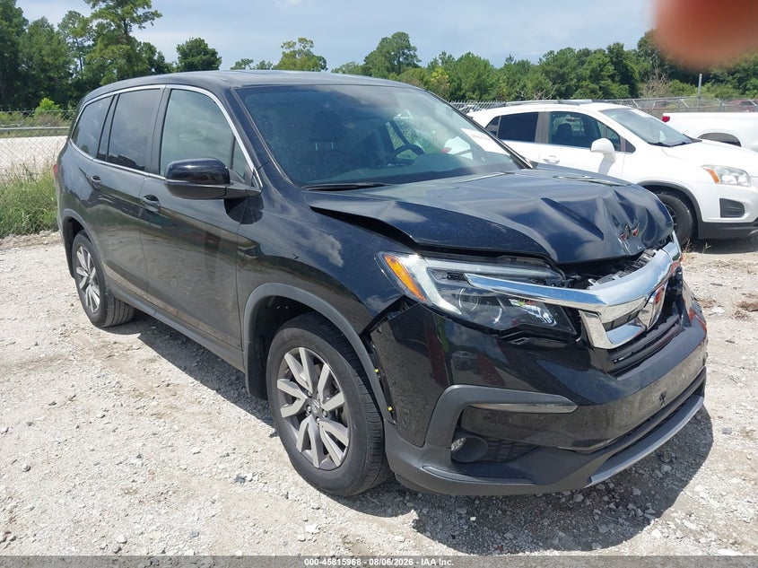 Vin: 5fnyf5h56nb010037, lot: 46314849, honda pilot 2wd ex-l 2022 img_1