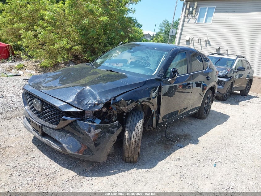 Vin: jm3kfbcm3s0723434, lot: 46314850, mazda cx-5 2.5 s carbon edition 20252