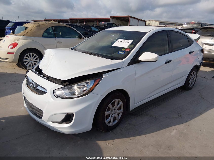 2012 Hyundai Accent, Удар спереди, IAAI, VIN KMHCT4AE7CU037500 — фото 2