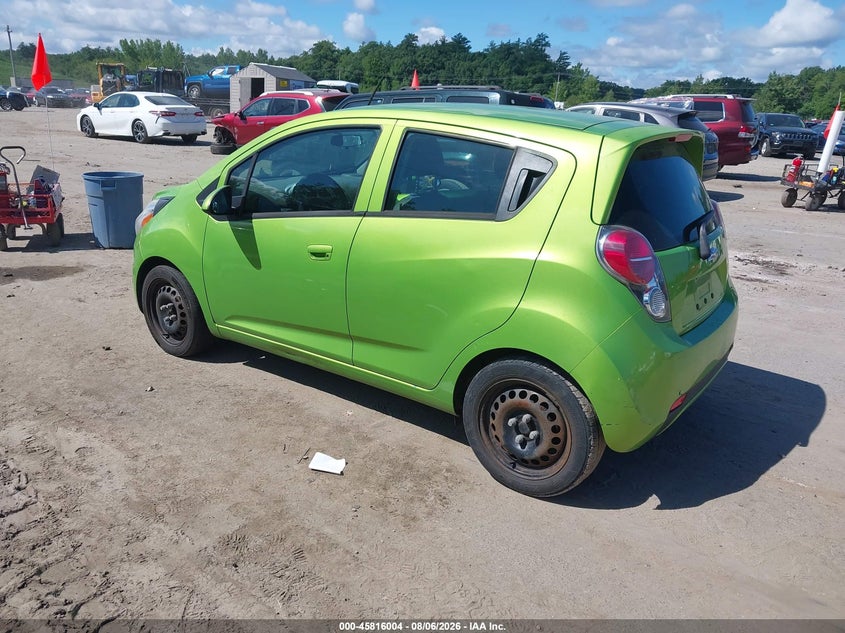 Vin: kl8ca6s96ec558118, lot: 46314885, chevrolet spark ls manual 20143