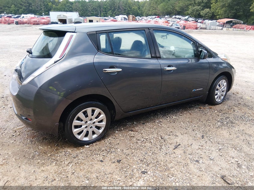 Vin: 1n4az0cp6dc416812, lot: 46314890, nissan leaf s 20134