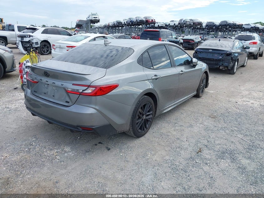 Vin: 4t1daack7tu288240, lot: 46314891, toyota camry se 20264