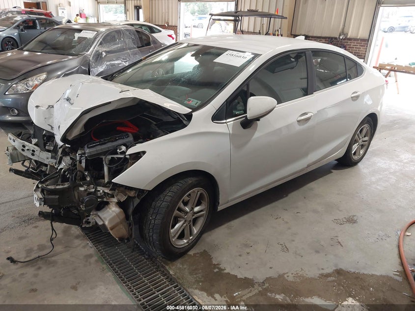 Vin: 1g1be5sm5j7159444, lot: 46314911, chevrolet cruze lt auto 20182