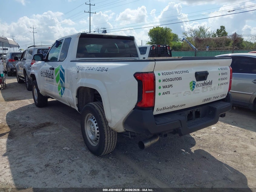 Vin: 3tyjdahnxst025636, lot: 46314918, toyota tacoma sr 20253
