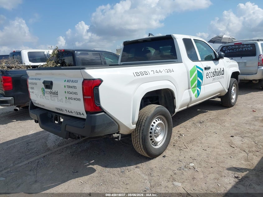 Vin: 3tyjdahnxst025636, lot: 46314918, toyota tacoma sr 20254