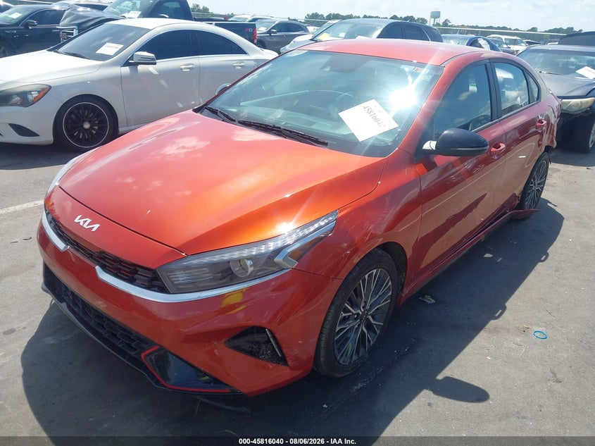 Vin: 3kpf54ad7pe559101, lot: 46314921, kia forte gt-line 20232