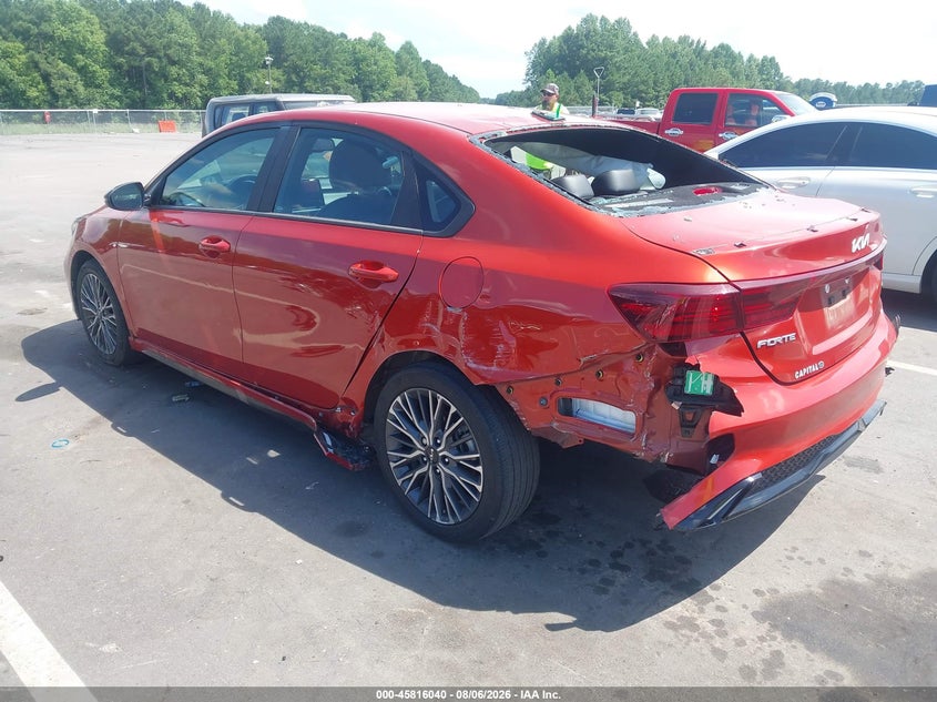 Vin: 3kpf54ad7pe559101, lot: 46314921, kia forte gt-line 20233