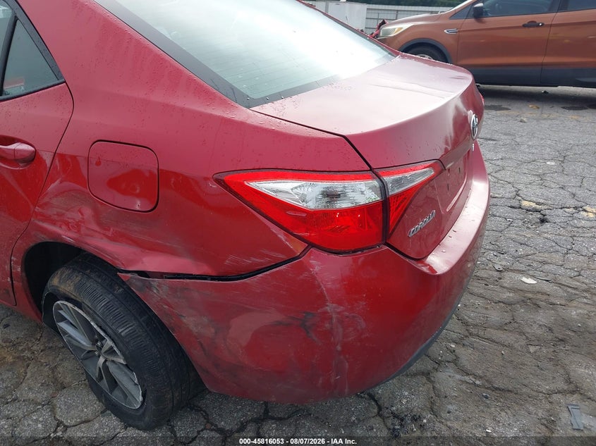 2016 TOYOTA COROLLA auction photo 6