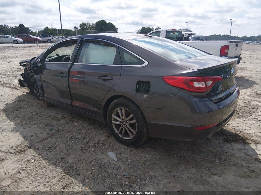 Vin: 5npe24af6hh516470, lot: 46314952, hyundai sonata 20173