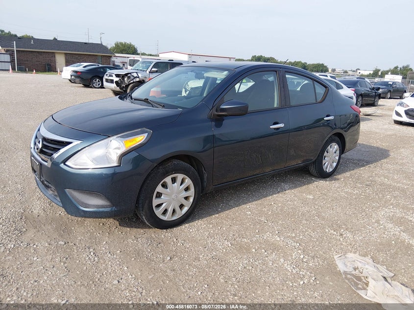 Vin: 3n1cn7ap5hl836357, lot: 46314954, nissan versa 1.6 sv 20172