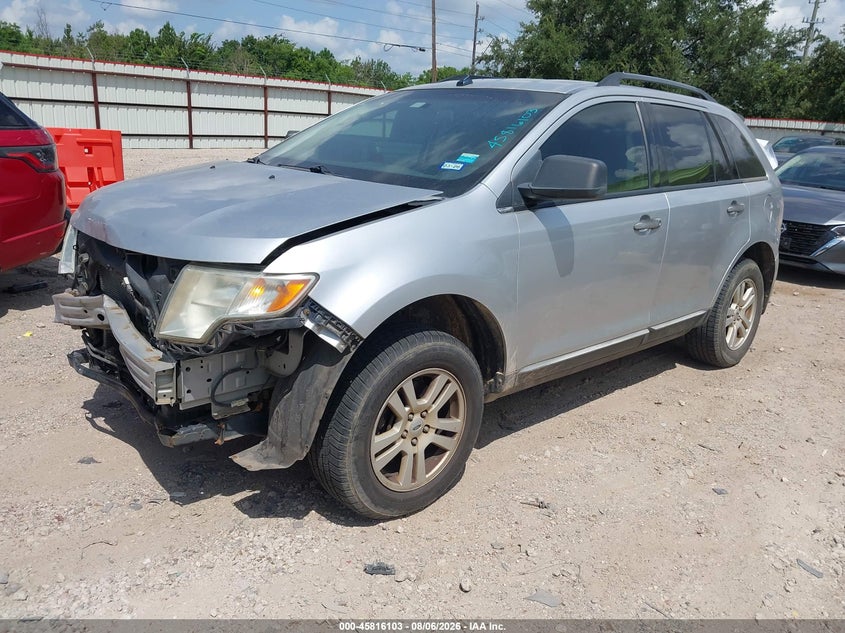 Vin: 2fmdk3gc7aba83595, lot: 46314984, ford edge se 20102