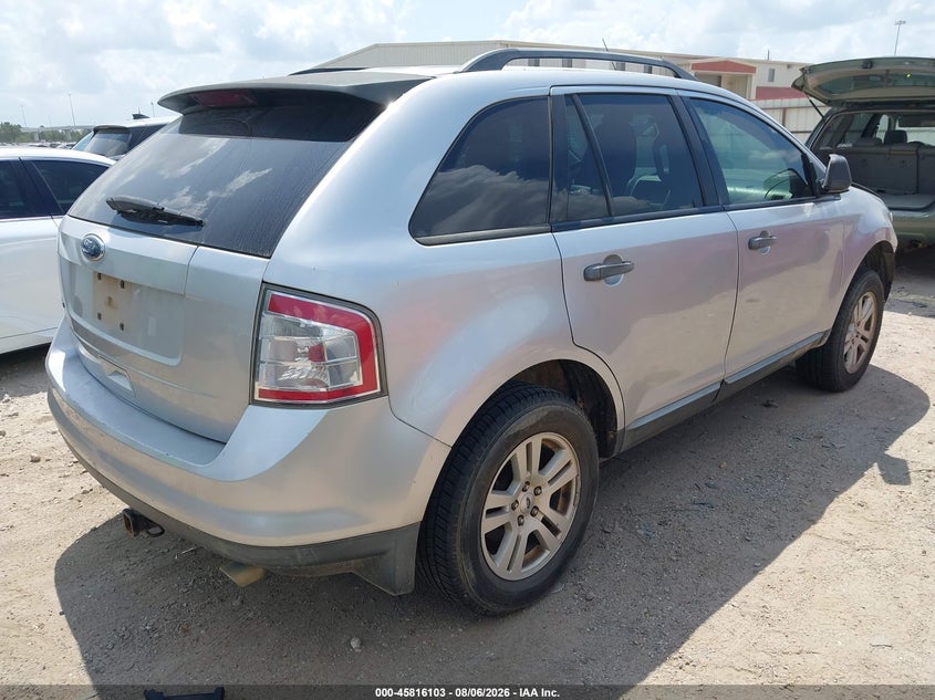 Vin: 2fmdk3gc7aba83595, lot: 46314984, ford edge se 20104