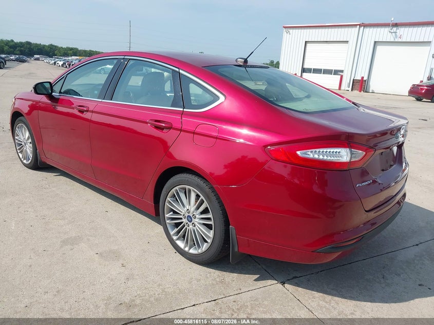 Vin: 3fa6p0hdxer233927, lot: 46314996, ford fusion se 20143