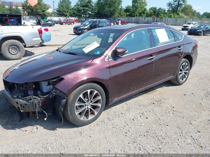 Vin: 4t1bk1eb6gu202178, lot: 46314998, toyota avalon xle plus 20162