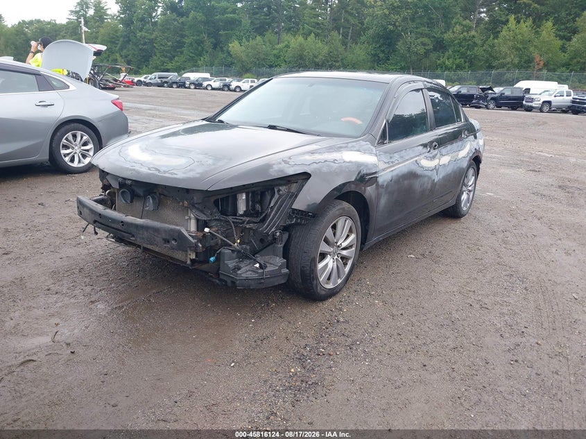 2011 Honda Accord, Front & Rear, IAAI, VIN 1HGCP2F88BA062908 — photo 2