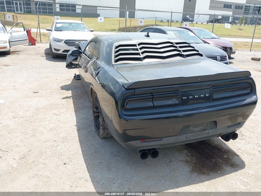 Vin: 2c3cdzbt7gh218301, lot: 46315018, dodge challenger r/t plus 20163
