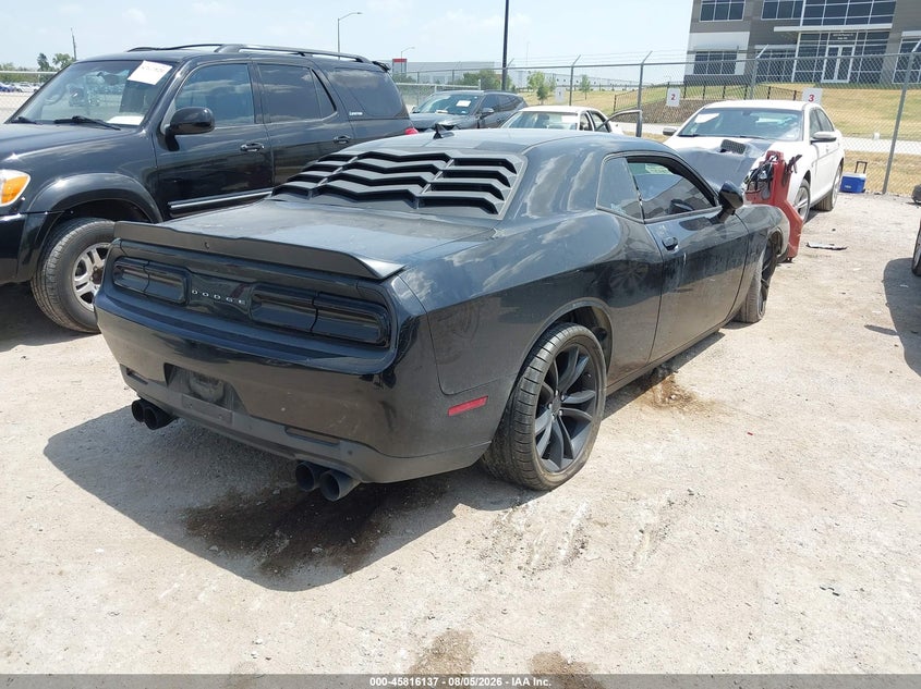 Vin: 2c3cdzbt7gh218301, lot: 46315018, dodge challenger r/t plus 20164