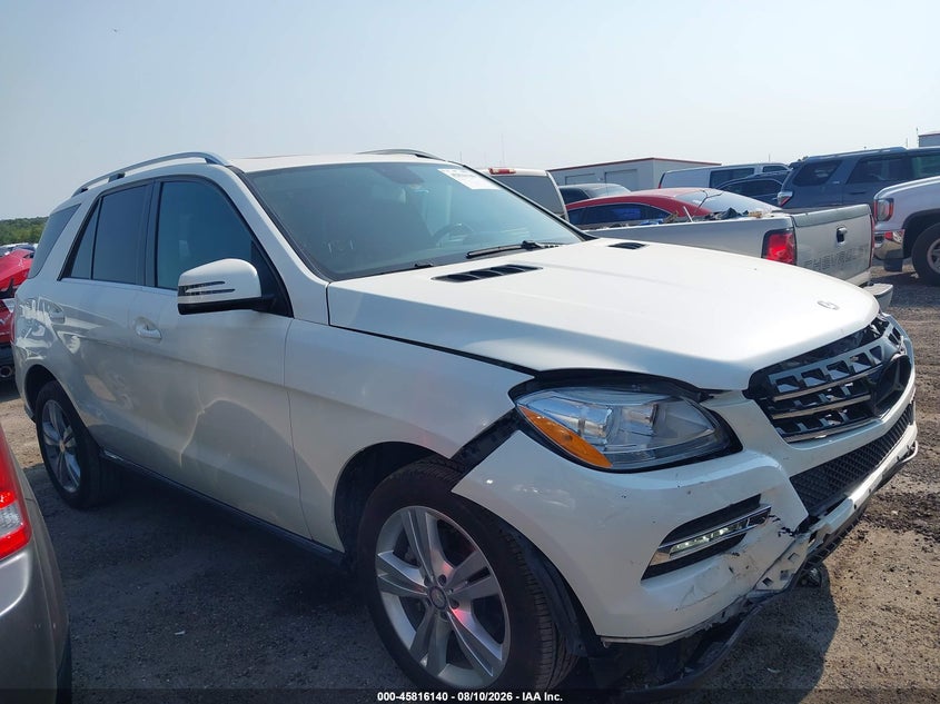 MERCEDES-BENZ ML 350 2013 VIN 4JGDA5JB9DA157730