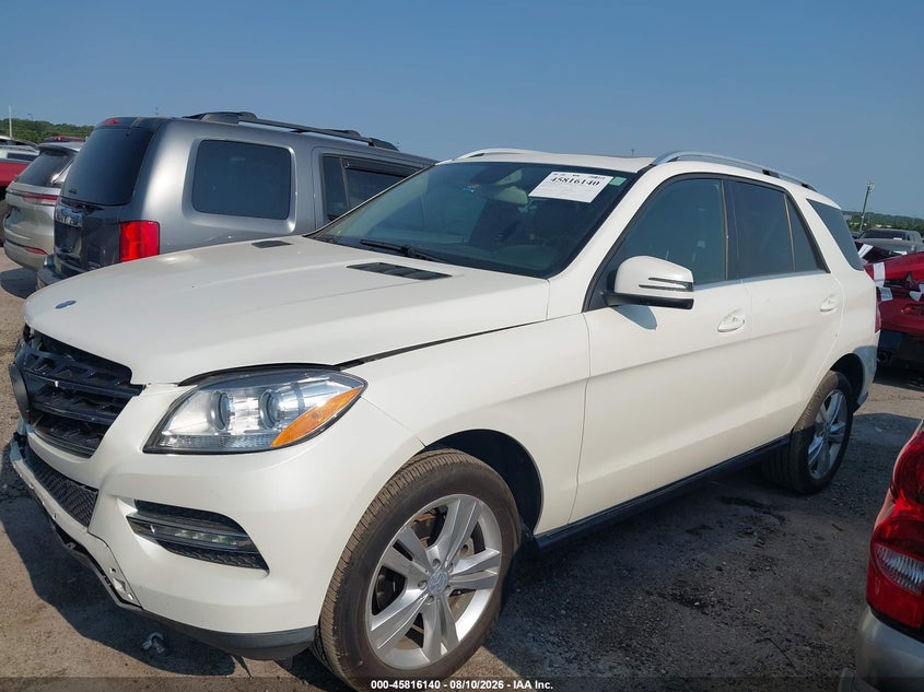 MERCEDES-BENZ ML 350 2013 VIN 4JGDA5JB9DA157730