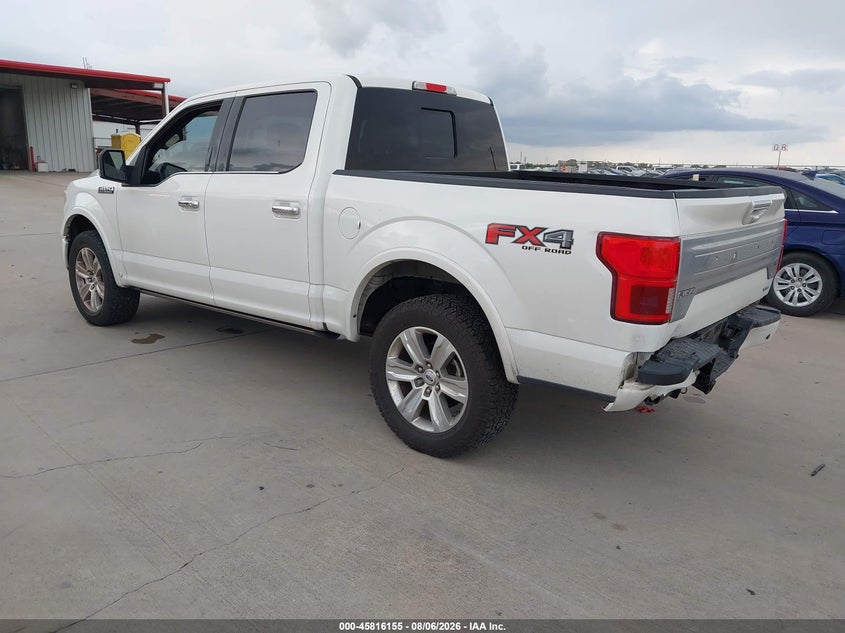 Vin: 1ftew1e42lfa14957, lot: 46315036, ford f-150 platinum 20203