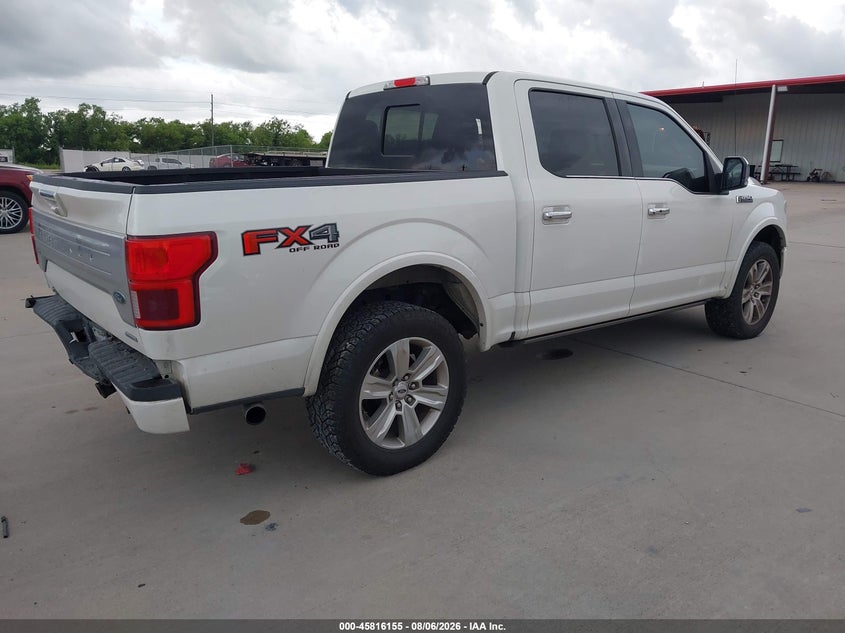 Vin: 1ftew1e42lfa14957, lot: 46315036, ford f-150 platinum 20204