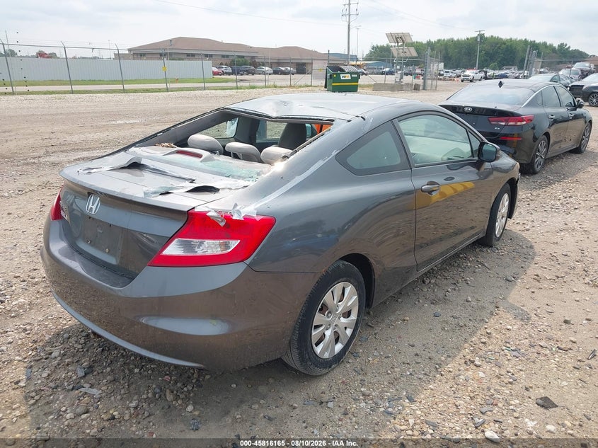 2012 HONDA CIVIC COUPE 1.8L I-4 VVT, 140HP