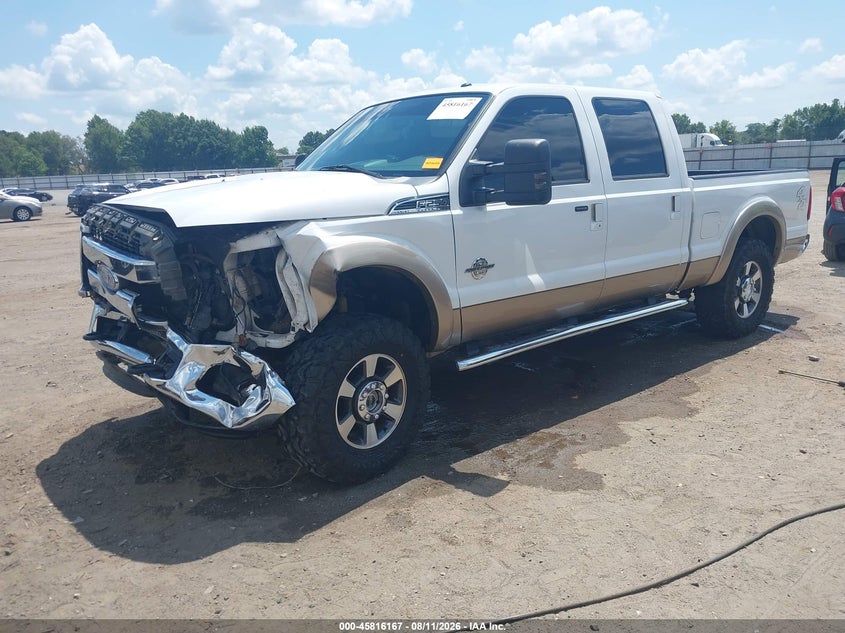 2013 FORD F250 PICKUP 6.7L V8 FI OHV 32V NF4