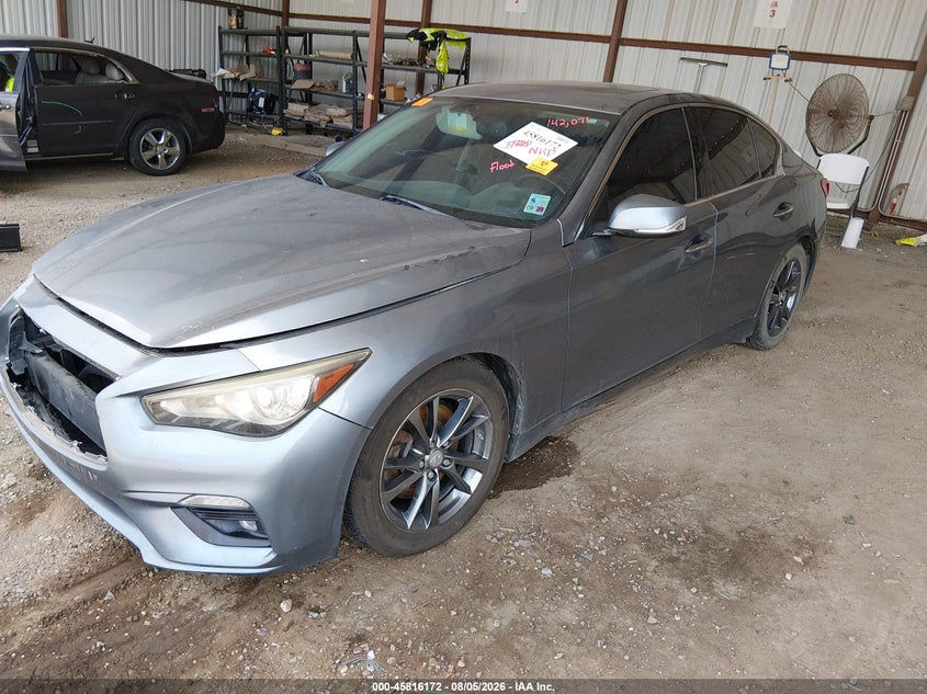 Vin: jn1ev7ar5hm840263, lot: 46315053, infiniti q50 3.0t signature edition 20172