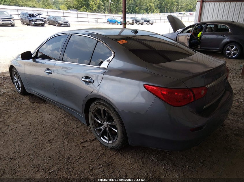 Vin: jn1ev7ar5hm840263, lot: 46315053, infiniti q50 3.0t signature edition 20173