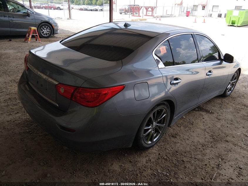 Vin: jn1ev7ar5hm840263, lot: 46315053, infiniti q50 3.0t signature edition 20174
