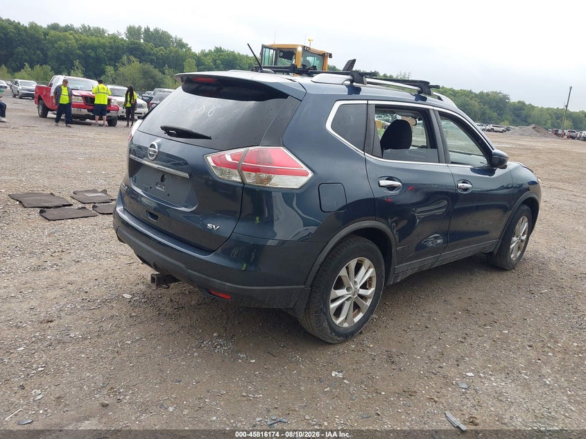 2016 NISSAN ROGUE auction photo 4
