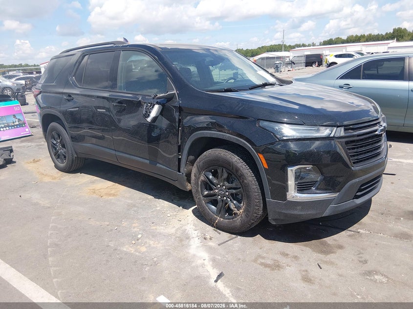 Vin: 1gnergkw1nj127631, lot: 46315065, chevrolet traverse fwd lt cloth 2022 img_1