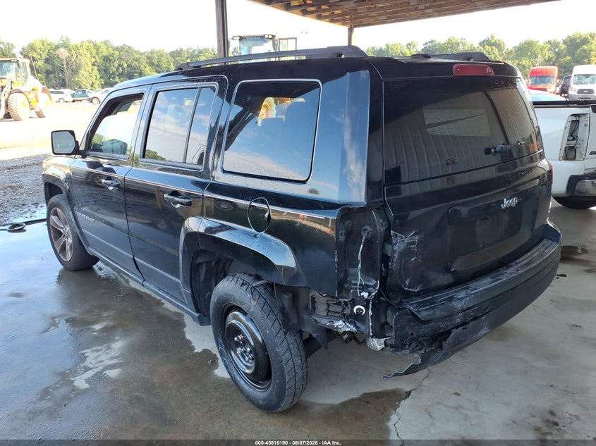 Vin: 1c4njpba2gd528465, lot: 46315071, jeep patriot sport 20163