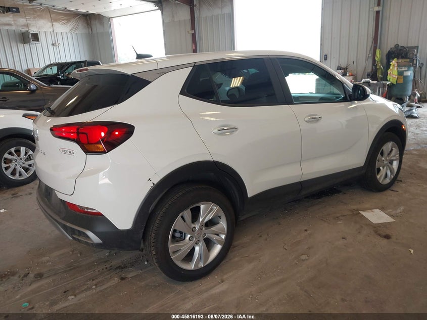 Vin: kl4ambslxrb123893, lot: 46315074, buick encore gx preferred fwd 20244