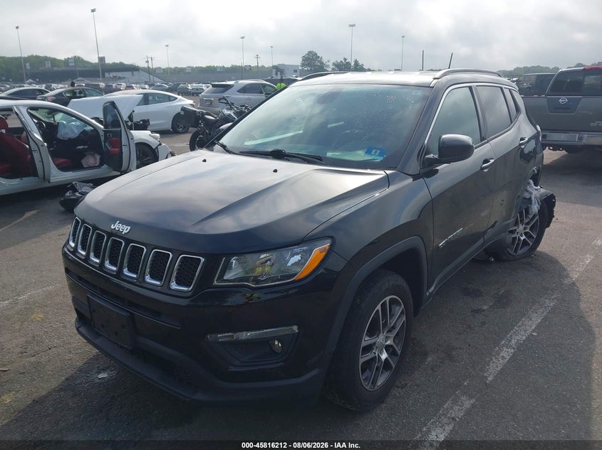 Vin: 3c4njdbb0jt178231, lot: 46315093, jeep compass latitude 4x4 20182