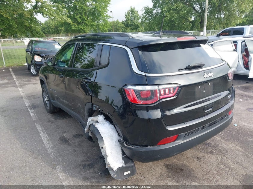 Vin: 3c4njdbb0jt178231, lot: 46315093, jeep compass latitude 4x4 20183