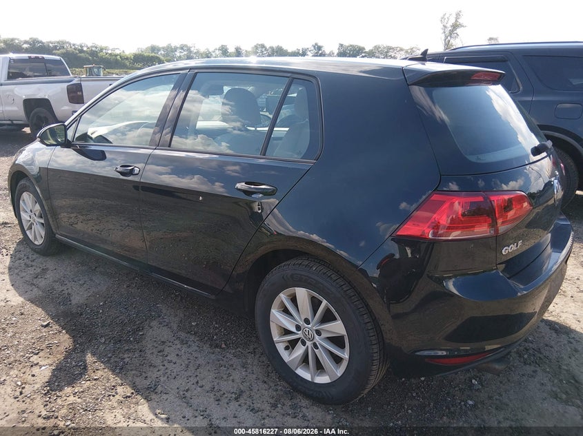 Vin: 3vw217au6gm036151, lot: 46315108, volkswagen golf tsi s 4-door 20163
