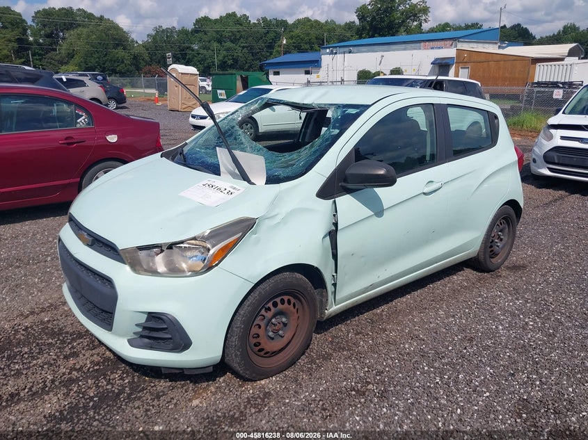 Vin: kl8cb6sa8hc742228, lot: 46315119, chevrolet spark ls cvt 20172