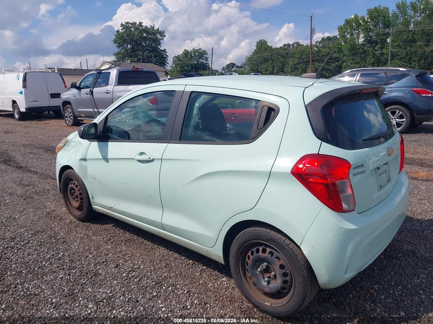 Vin: kl8cb6sa8hc742228, lot: 46315119, chevrolet spark ls cvt 20173