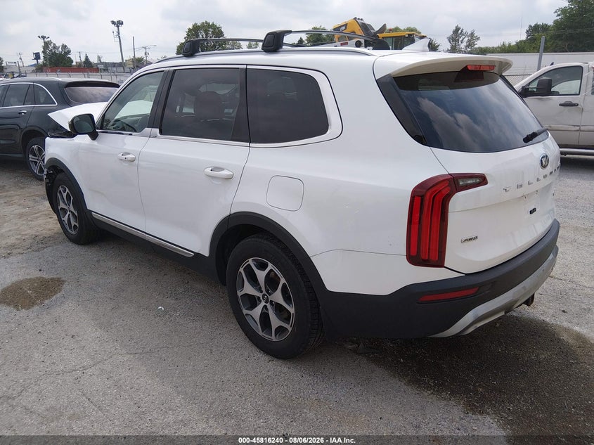 Vin: 5xyp3dhc0lg090499, lot: 46315121, kia telluride ex 20203