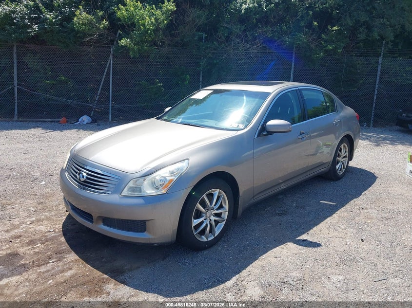 2008 INFINITI G35X auction photo 2